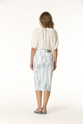 Falda Adral Algodon Stretch Tiedye